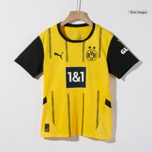 Borussia Dortmund Home Kids Soccer Jerseys Full Kit 2024/25