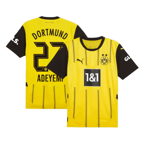 ADEYEMI #27 Borussia Dortmund Home Soccer Jersey 2024/25