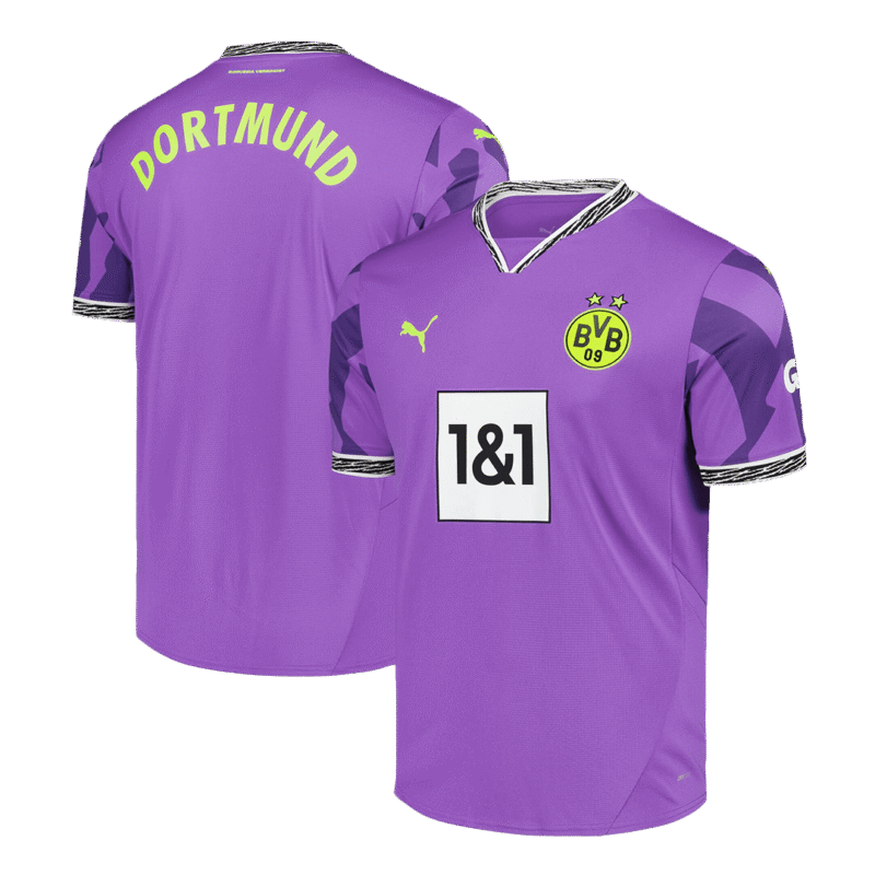 Borussia Dortmund Goalkeeper Special Soccer Jersey 2024/25 Purple