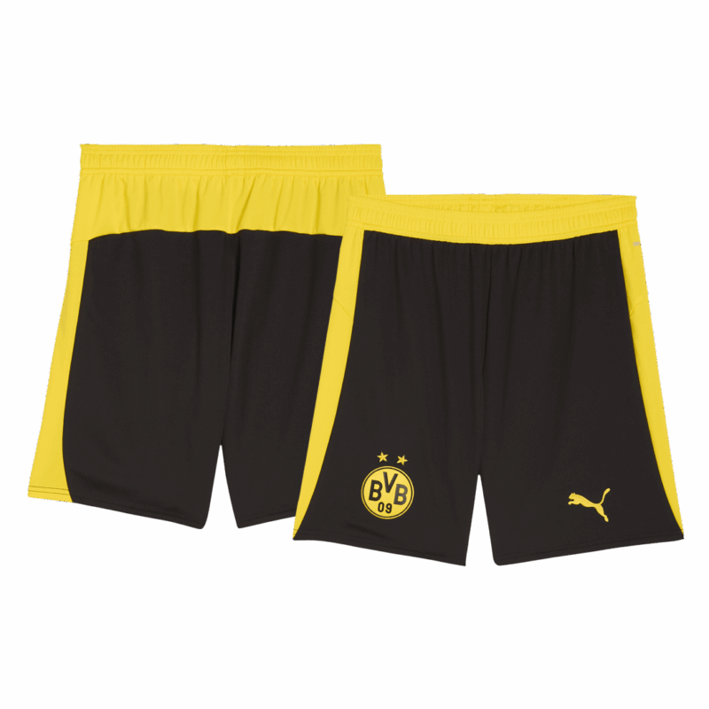 Borussia Dortmund Home Soccer Shorts 2025/26