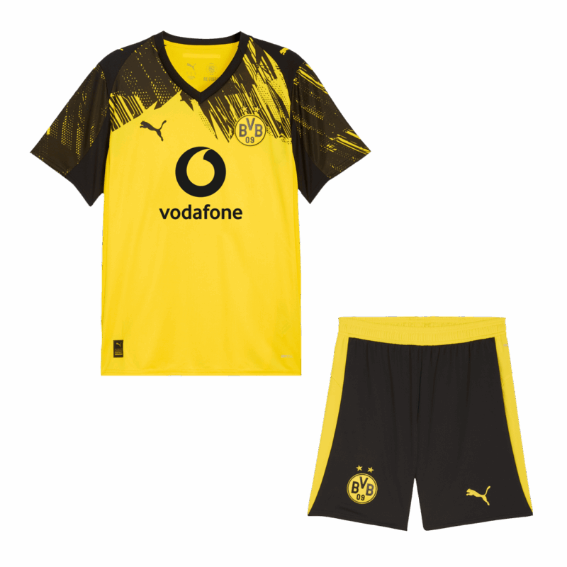 Borussia Dortmund Home Jerseys Kit 2025/26