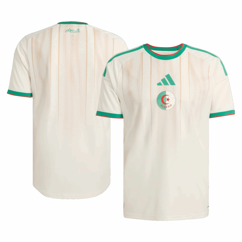 Algeria Home Soccer Jersey World Cup 2026 White