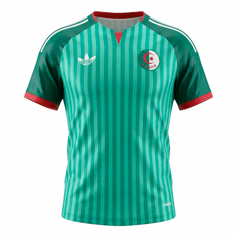 Algeria Away Soccer Jersey World Cup 2026 Green