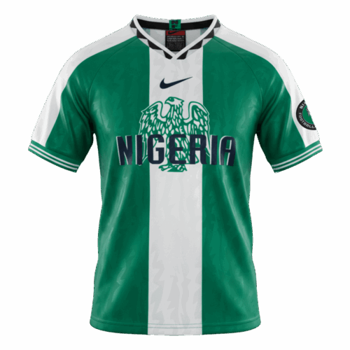 627690_1 Nigeria Home Soccer Jersey Retro 1996