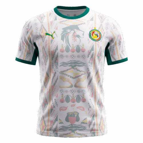 Senegal Home Soccer Jersey World Cup 2026 White