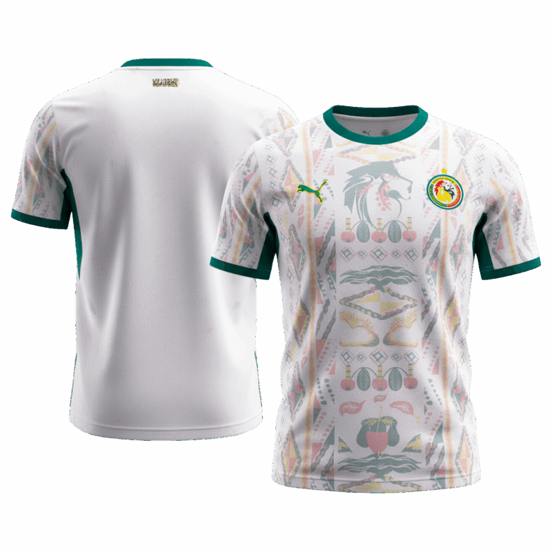 Senegal Home Soccer Jersey World Cup 2026 White