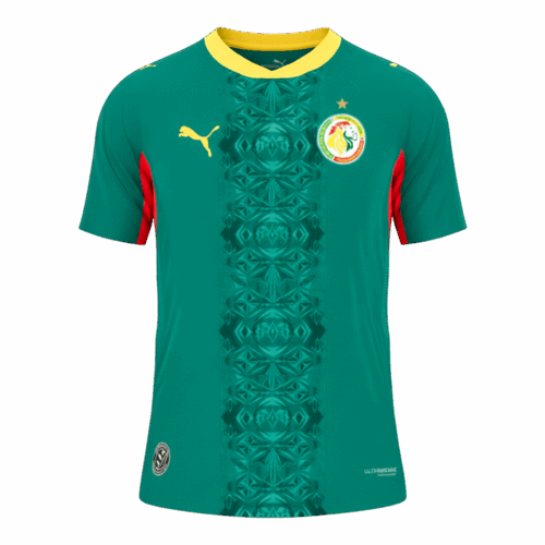 Senegal Away Soccer Jersey World Cup 2026 Green