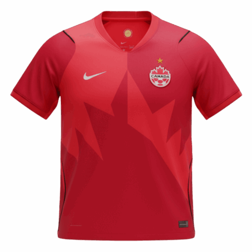 624584_1 Canada Home Soccer Jersey World Cup 2026 Red