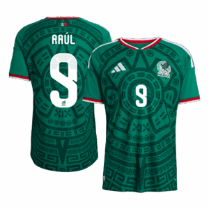 627164_1 Mexico Raúl #9 Home Soccer Jersey Authentic 2026