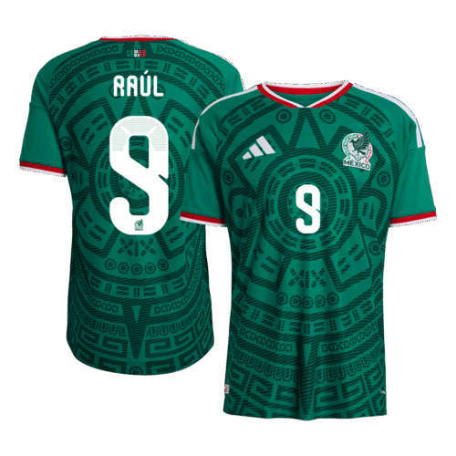 627164_1 Mexico Raúl #9 Home Soccer Jersey Authentic 2026