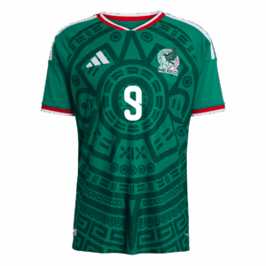 627164_2 Mexico Raúl #9 Home Soccer Jersey Authentic 2026
