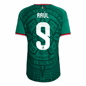 627164_3 Mexico Raúl #9 Home Soccer Jersey Authentic 2026