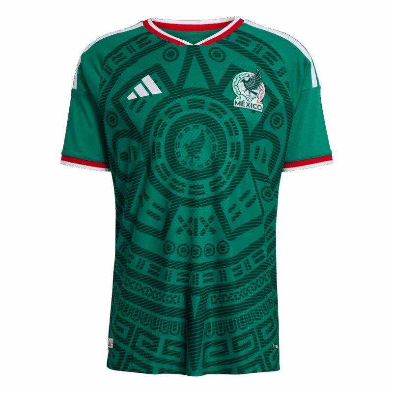 627164_4 Mexico Raúl #9 Home Soccer Jersey Authentic 2026