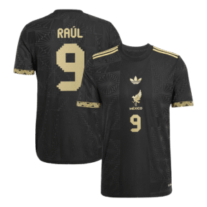 RAÚL #9 Mexico Third Away Authentic Soccer Jersey 2025 -Gold Cup