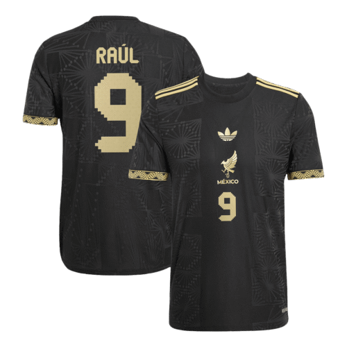 RAÚL #9 Mexico Third Away Authentic Soccer Jersey 2025 -Gold Cup