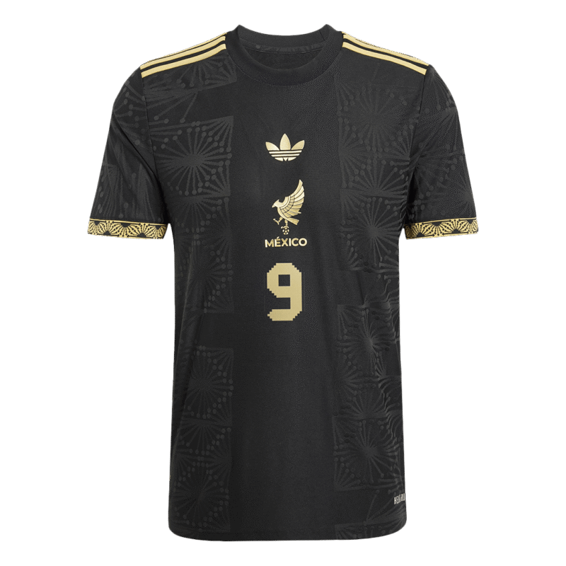 RAÚL #9 Mexico Third Away Authentic Soccer Jersey 2025 -Gold Cup