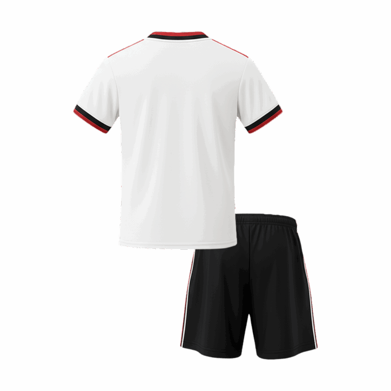 Kid's Mexico Away Soccer Jersey Kit(Jersey+Shorts) World Cup 2026 White