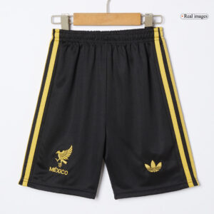 Mexico Third Away Kids Soccer Jerseys Kit 2025 - Gold Cup