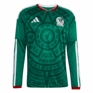 625144_1 Mexico Long Sleeve Home Soccer Jersey 2026