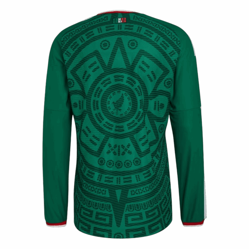 627438_2 Mexico Long Sleeve Home Soccer Jersey 2026