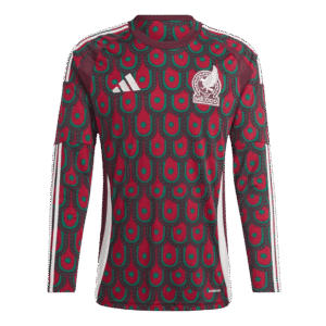Mexico Home Long Sleeve Soccer Jersey Copa America 2024