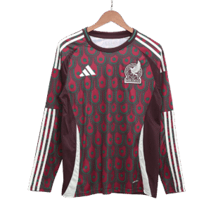 Mexico Home Long Sleeve Soccer Jersey Copa America 2024