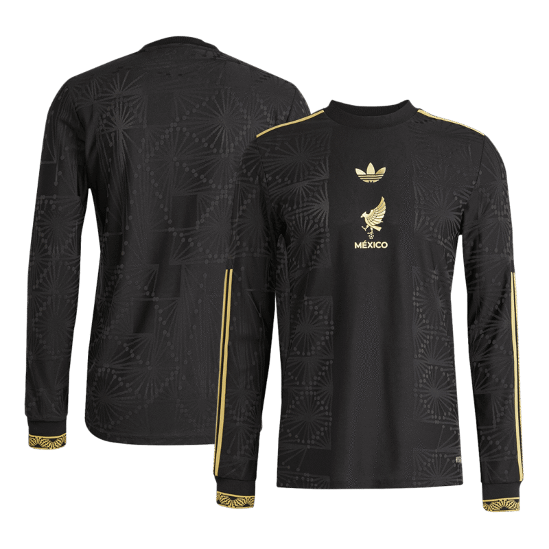 Authentic Mexico Third Away Long Sleeve Soccer Jersey 2025 - Gold Cup