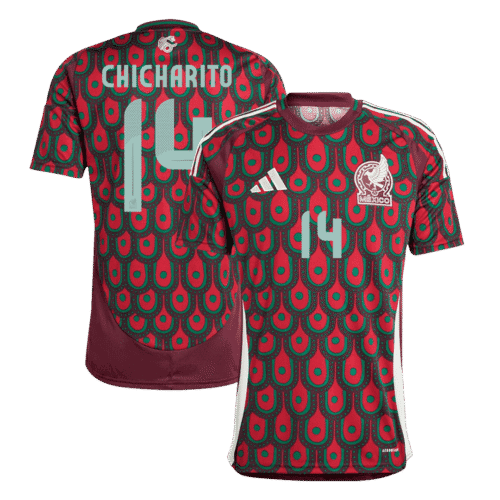 CHICHARITO #14 Mexico Home Soccer Jersey Copa America 2024