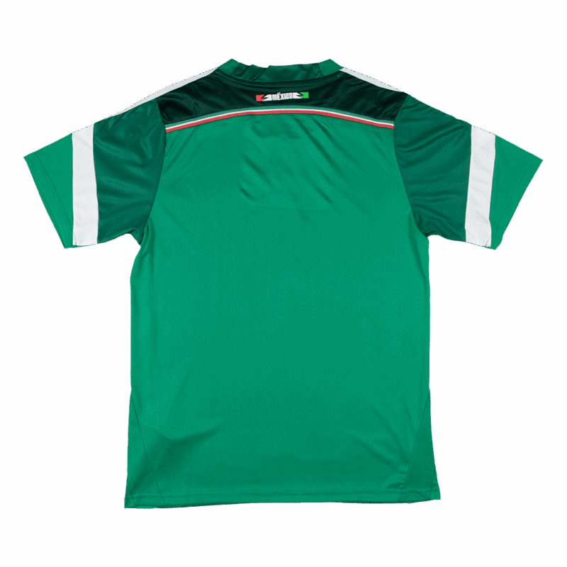 613913_2 Mexico Home Soccer Jersey Retro 2014