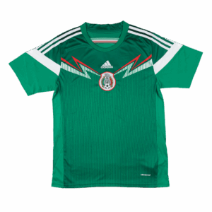 613913_3 Mexico Home Soccer Jersey Retro 2014