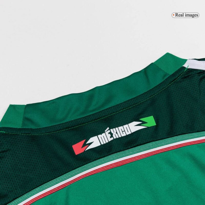 613913_8 Mexico Home Soccer Jersey Retro 2014