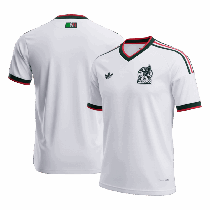Mexico Away Soccer Jersey World Cup 2026 White