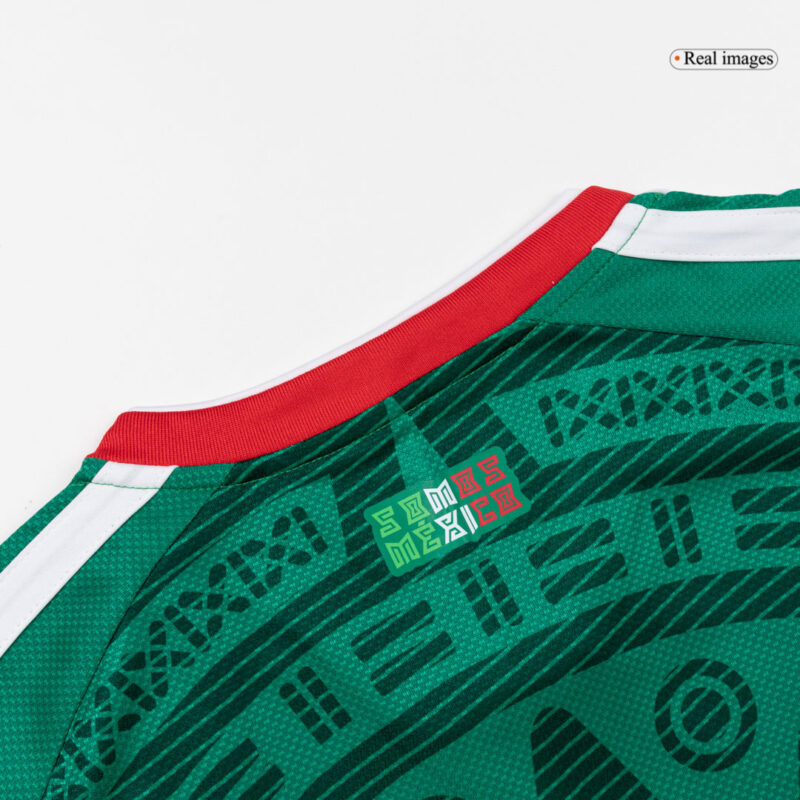 627099_10 S.GIMENEZ#11 Mexico Home Soccer Jersey World Cup 2026 Green