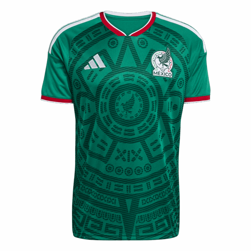 627099_4 S.GIMENEZ#11 Mexico Home Soccer Jersey World Cup 2026 Green