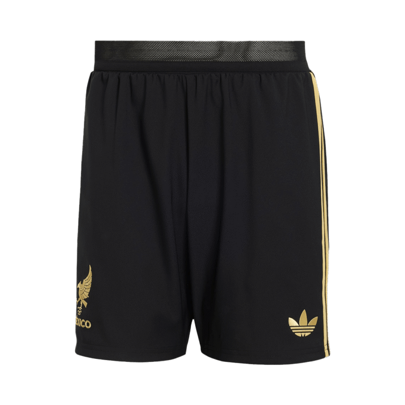 Mexico Third Away Authentic Soccer Shorts 2025 - Gold Cup