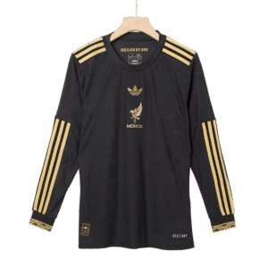 Mexico Third Away Long Sleeve Authentic Jerseys Kit 2025 - Gold Cup