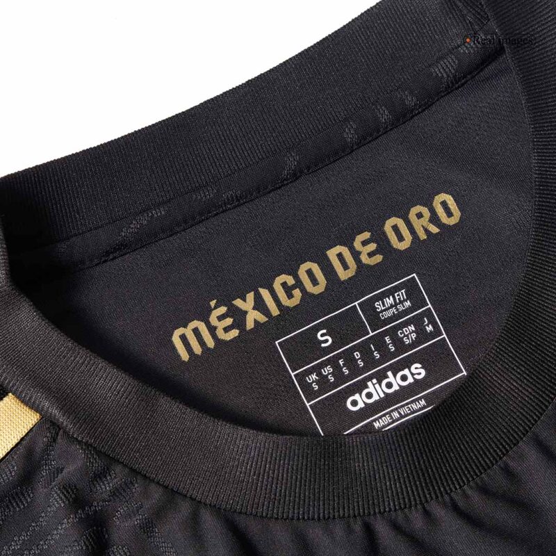 Mexico Third Away Long Sleeve Authentic Jerseys Kit 2025 - Gold Cup