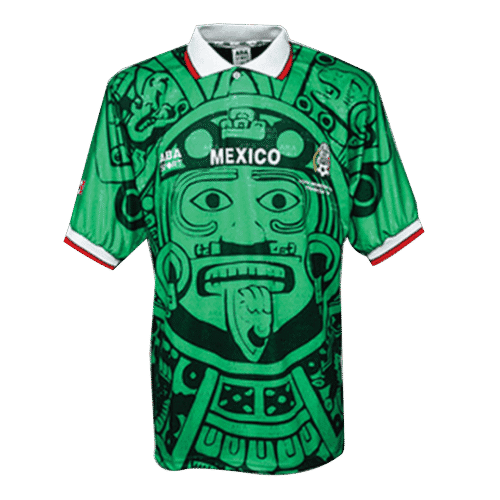 Mexico Vintage Soccer Jerseys Home Kit 1998