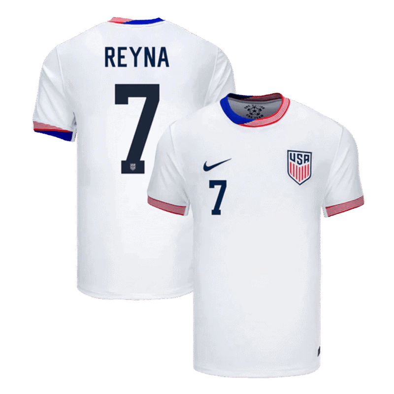 REYNA #7 USA Home Soccer Jersey Copa America 2024