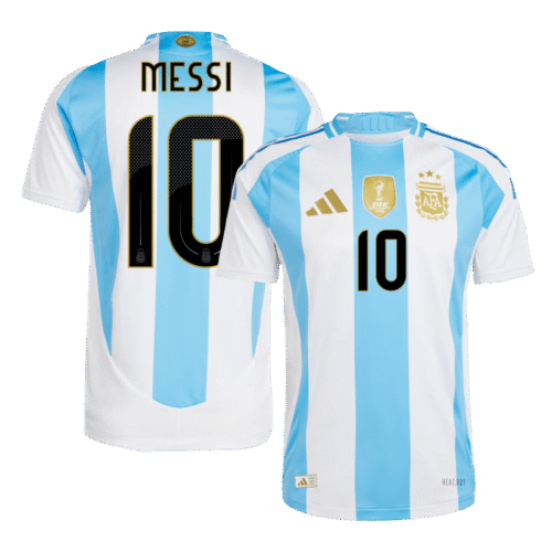 MESSI #10 Argentina Home Authentic Soccer Jersey 2024