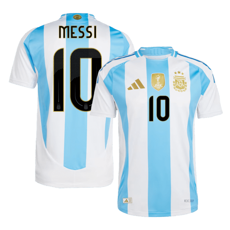 MESSI #10 Argentina Home Authentic Soccer Jersey 2024