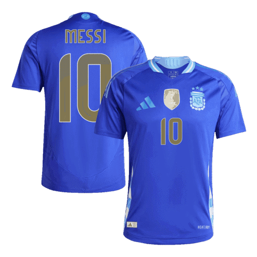 MESSI #10 Argentina Away Authentic Soccer Jersey 2024