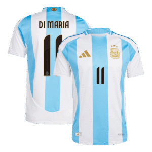 DI MARIA #11 Argentina Home Authentic Soccer Jersey 2024