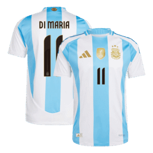DI MARIA #11 Argentina Home Authentic Soccer Jersey 2024