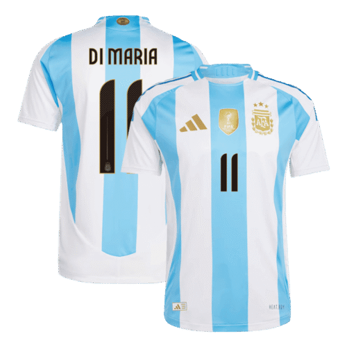 DI MARIA #11 Argentina Home Authentic Soccer Jersey 2024