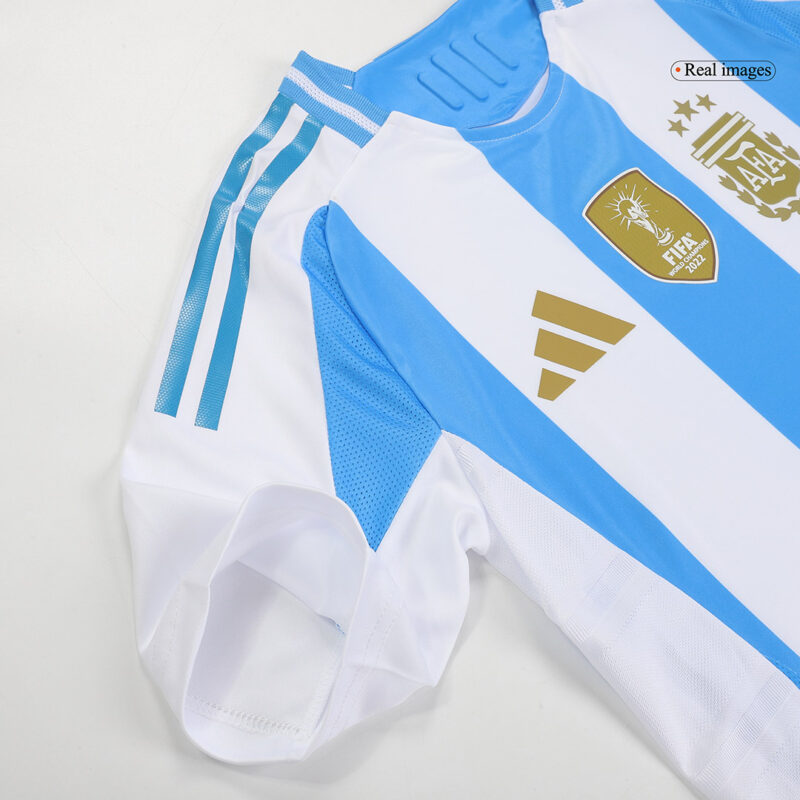 DI MARIA #11 Argentina Home Authentic Soccer Jersey 2024