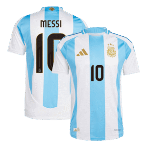 MESSI #10 Argentina Home Authentic Soccer Jersey 2024