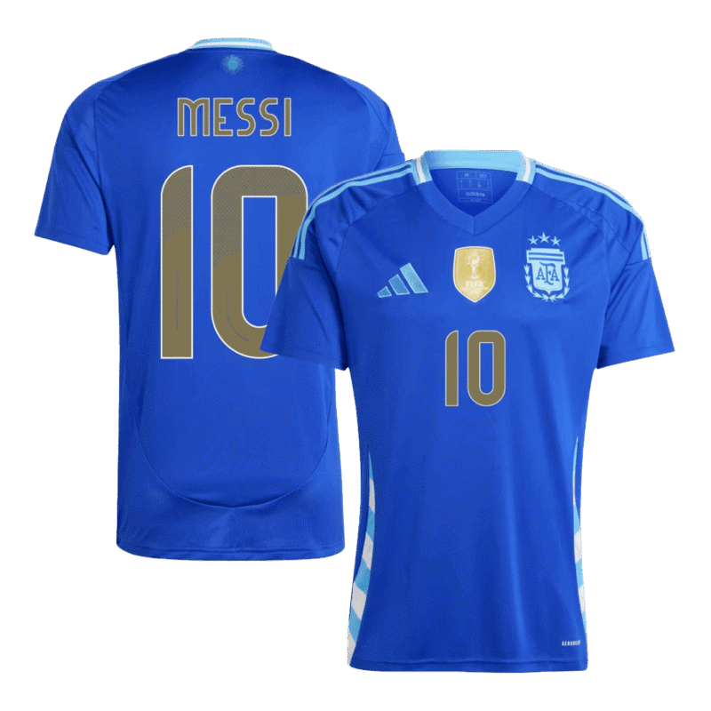 MESSI #10 Argentina Away Soccer Jersey 2024