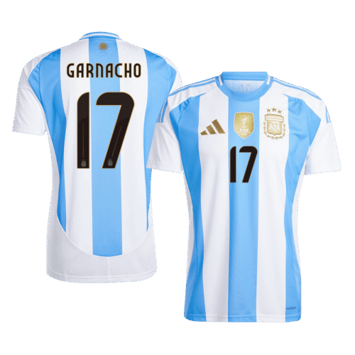GARNACHO #17 Argentina Home Soccer Jersey 2024