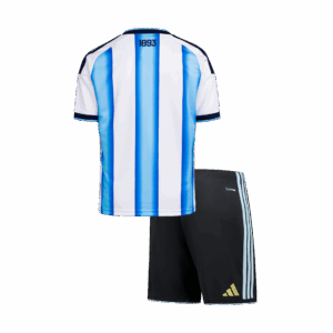 Kid's Argentina Home Soccer Jersey Kit(Jersey+Shorts) 25/26 Blue&White